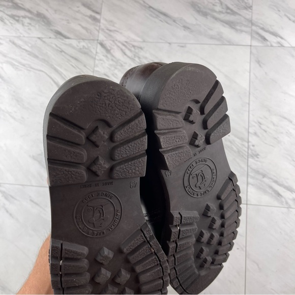 •Havana Joe Natural Life&Style Spain Mens 43 / 9-9.5 Brown Leather Derby Shoes - Picture 11 of 16